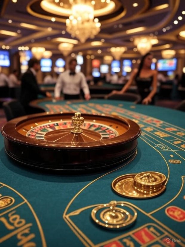 roulette table high stakes casino