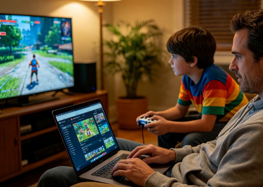 video games vs online games